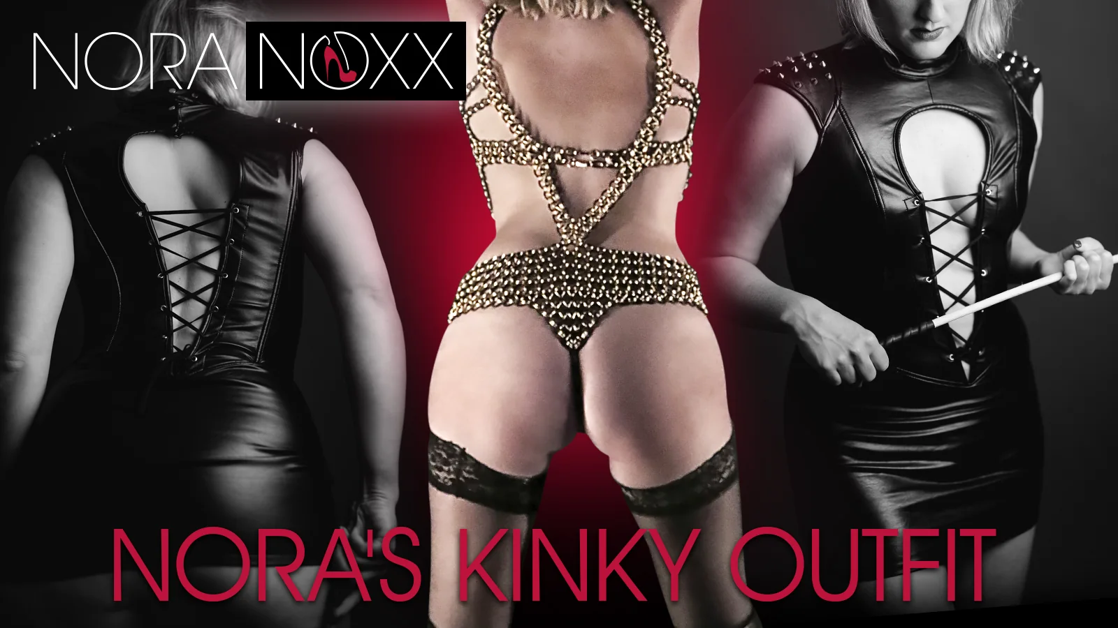 NoraNoxx revised Kinky Outfit creator promotional graphic