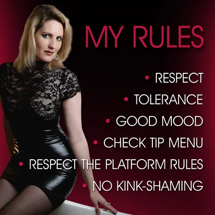 NoraNoxx Stripchat profile rules graphic